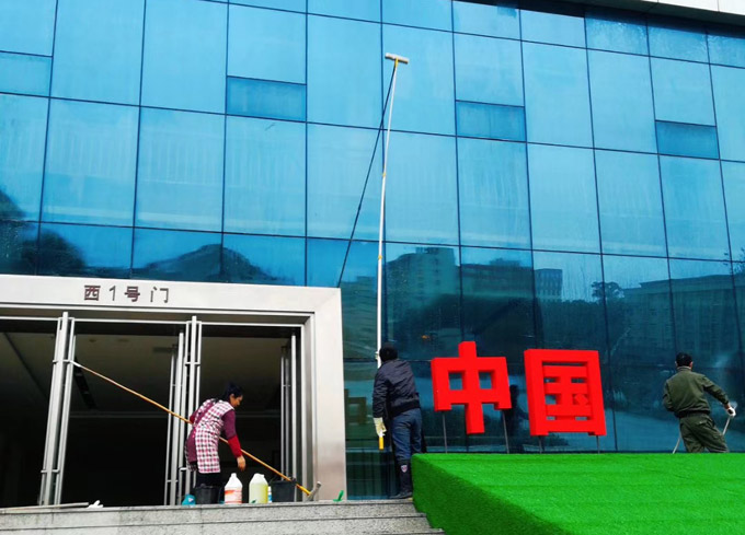 校區內專業外墻清洗、建筑清洗